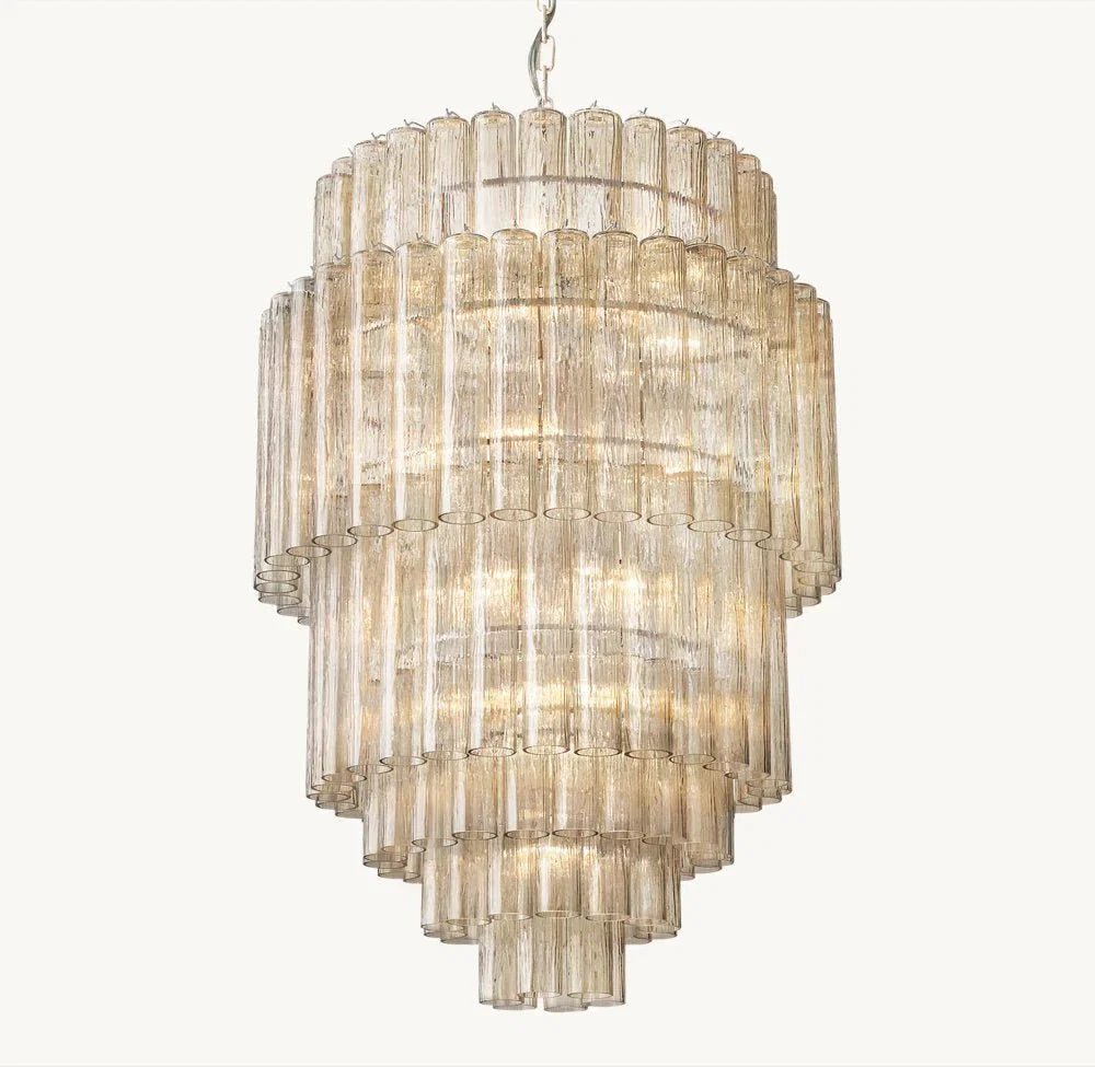 Serenella Round Chandelier for Foyer/Entry - Zelno Lighting