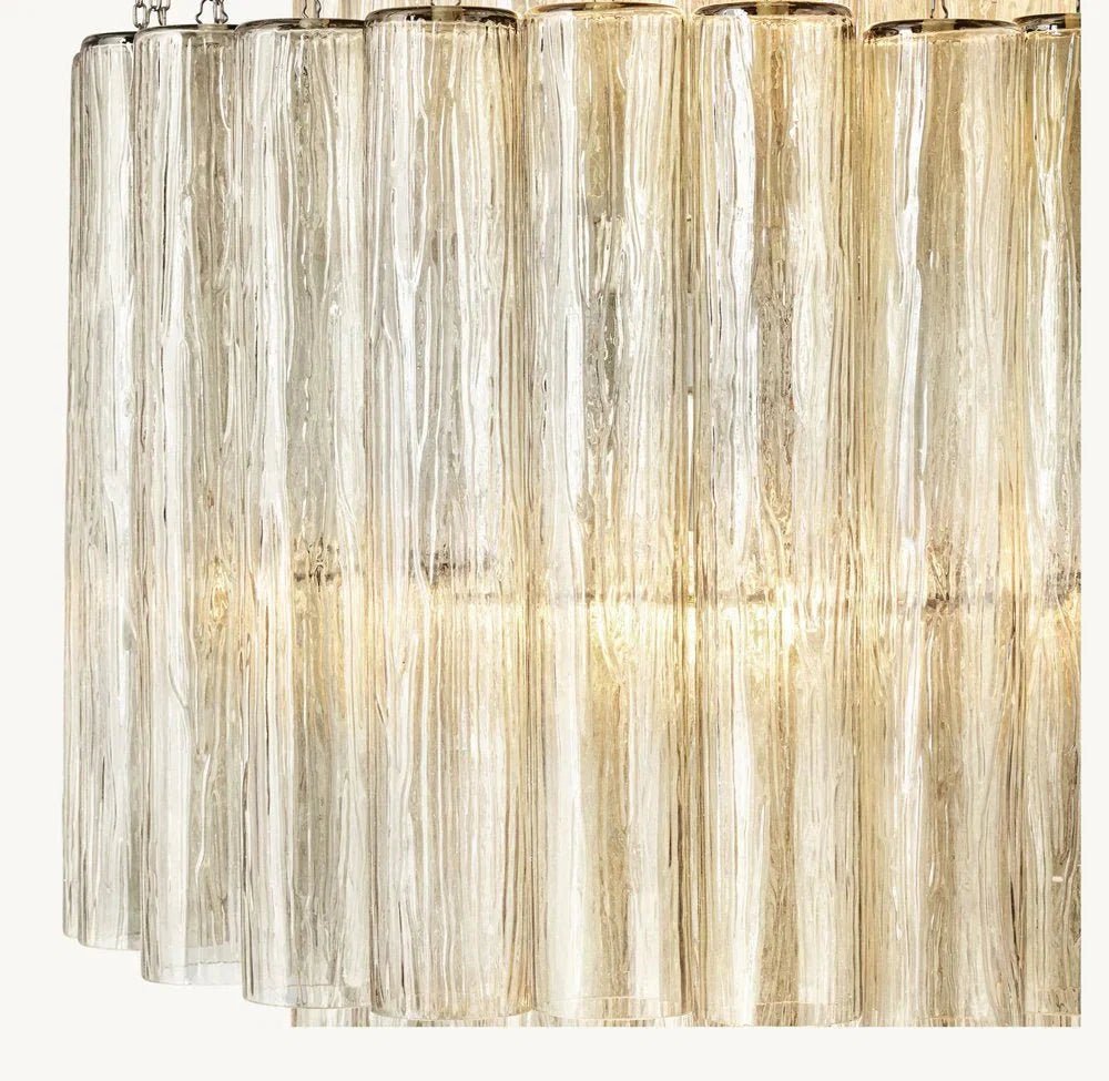 Serenella Round Chandelier for Foyer/Entry - Zelno Lighting