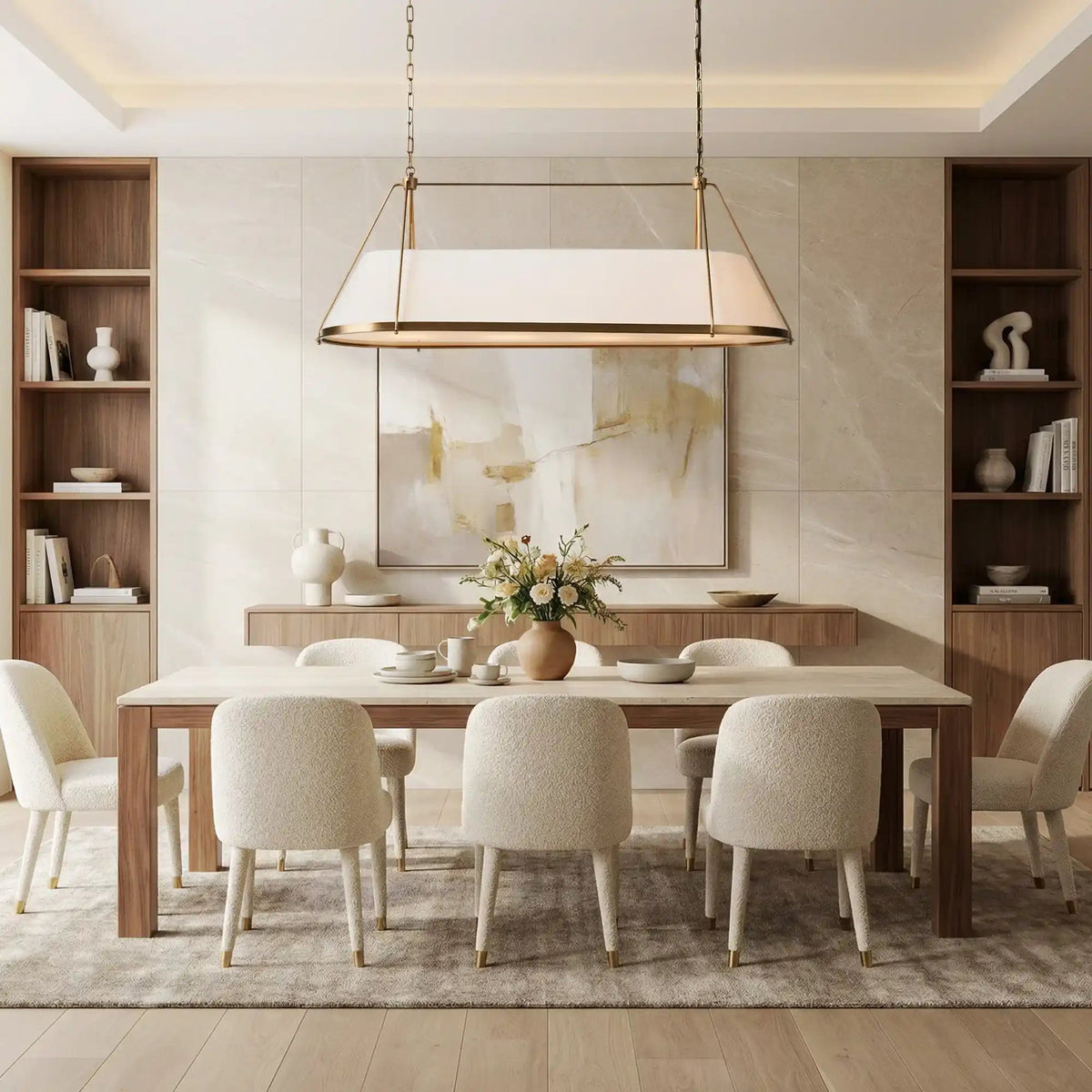 Shelton Linear Chandelier - Zelno Lighting