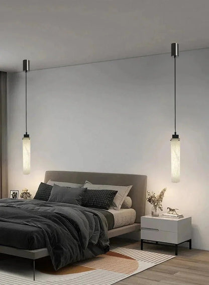Simple marble pendant lamp - Zelno Lighting