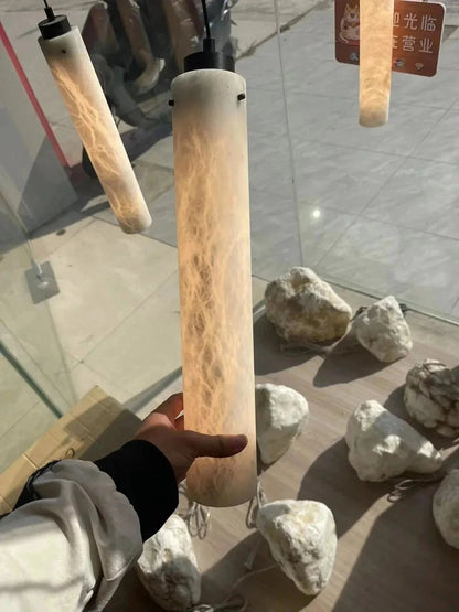 Simple marble pendant lamp - Zelno Lighting