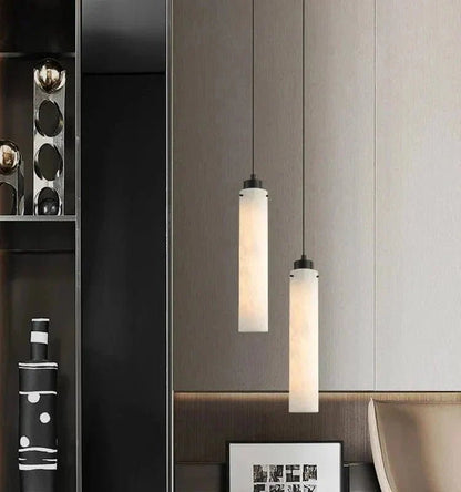 Simple marble pendant lamp - Zelno Lighting