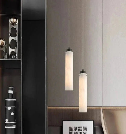 Simple marble pendant lamp - Zelno Lighting