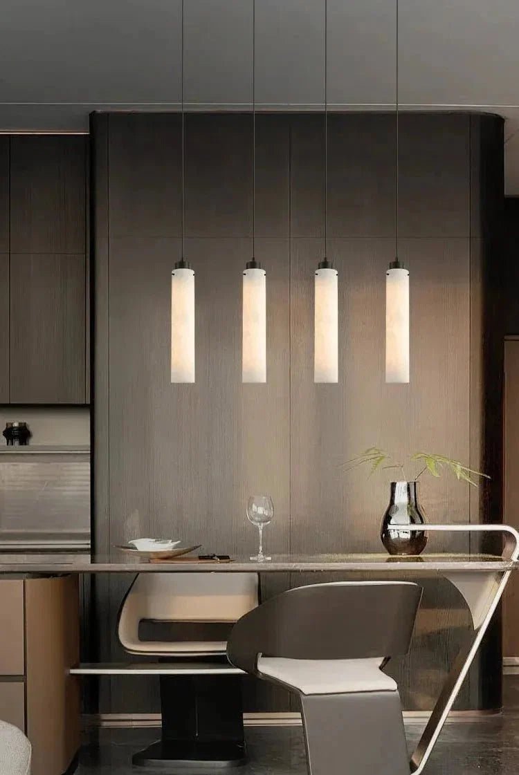 Simple marble pendant lamp - Zelno Lighting