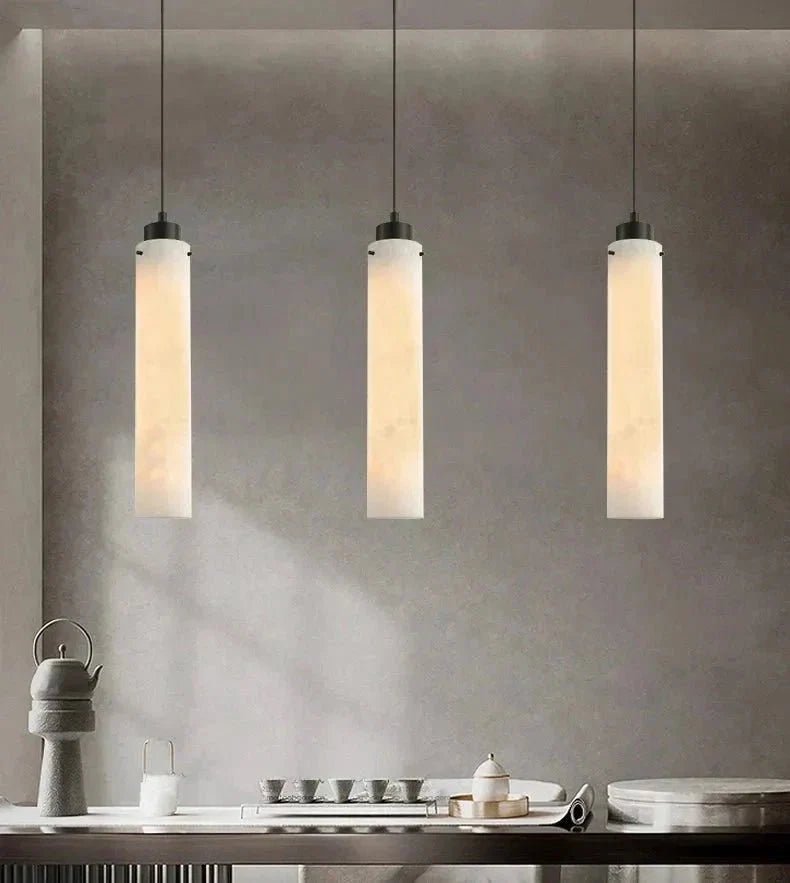 Simple marble pendant lamp - Zelno Lighting