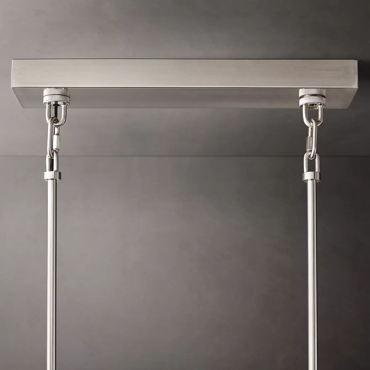 Siren Glass Rectangular Chandelier 77" - Zelno
