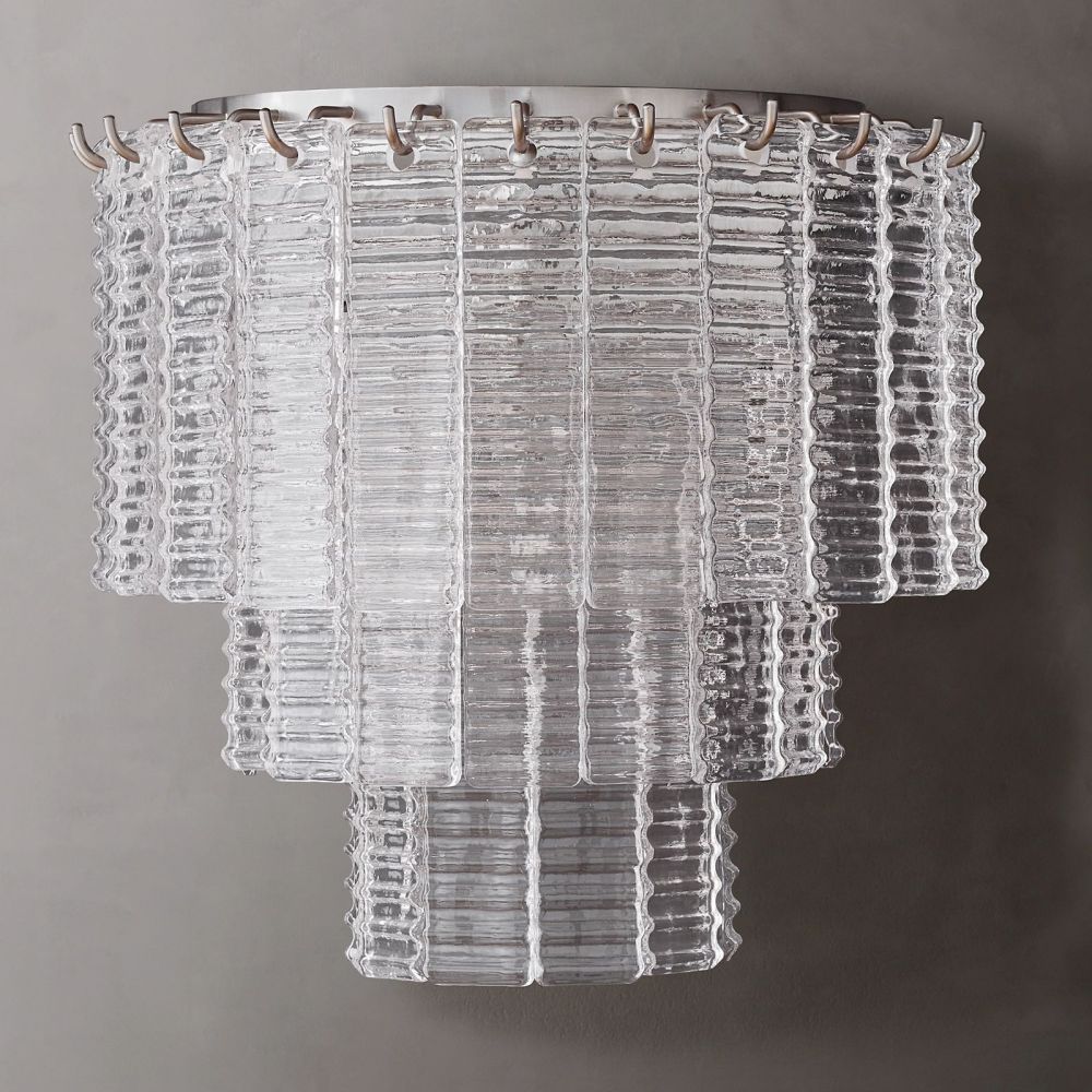 Siren Glass Wall Sconce 15" - Zelno