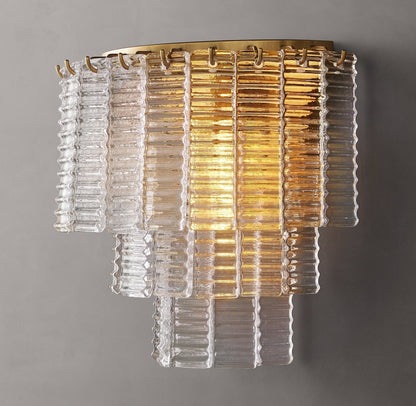 Siren Glass Wall Sconce 15" - Zelno