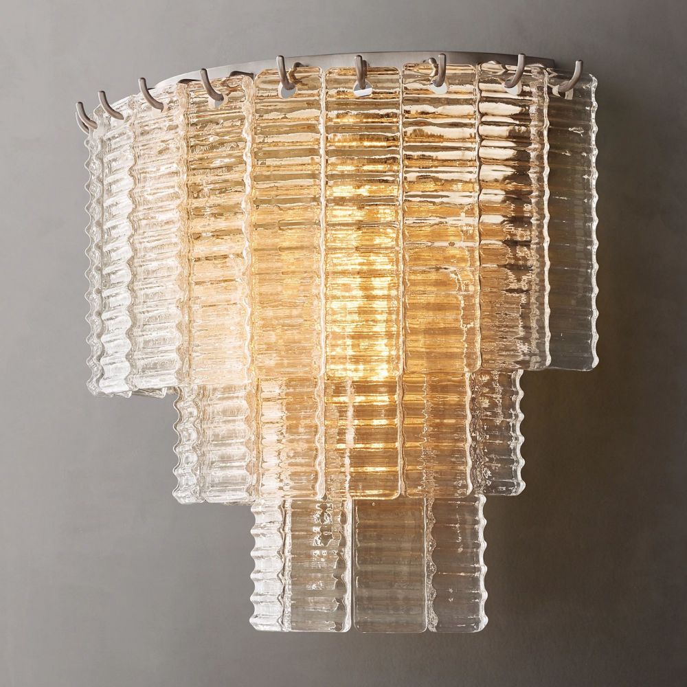 Siren Glass Wall Sconce 15" - Zelno