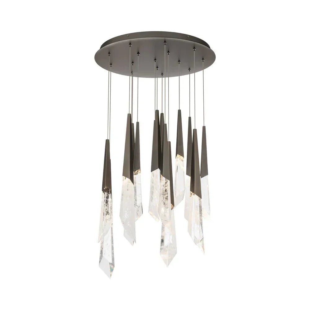 Solitude Round LED Multi Chandelier - Zelno