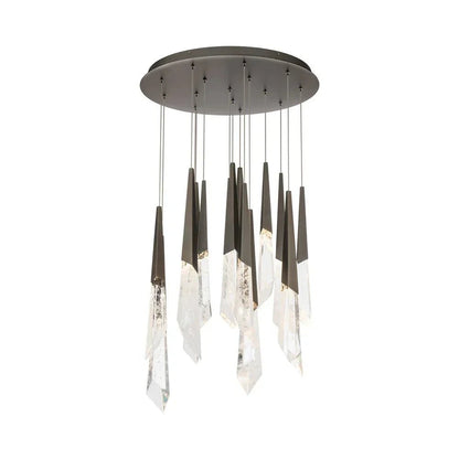 Solitude Round LED Multi Chandelier - Zelno