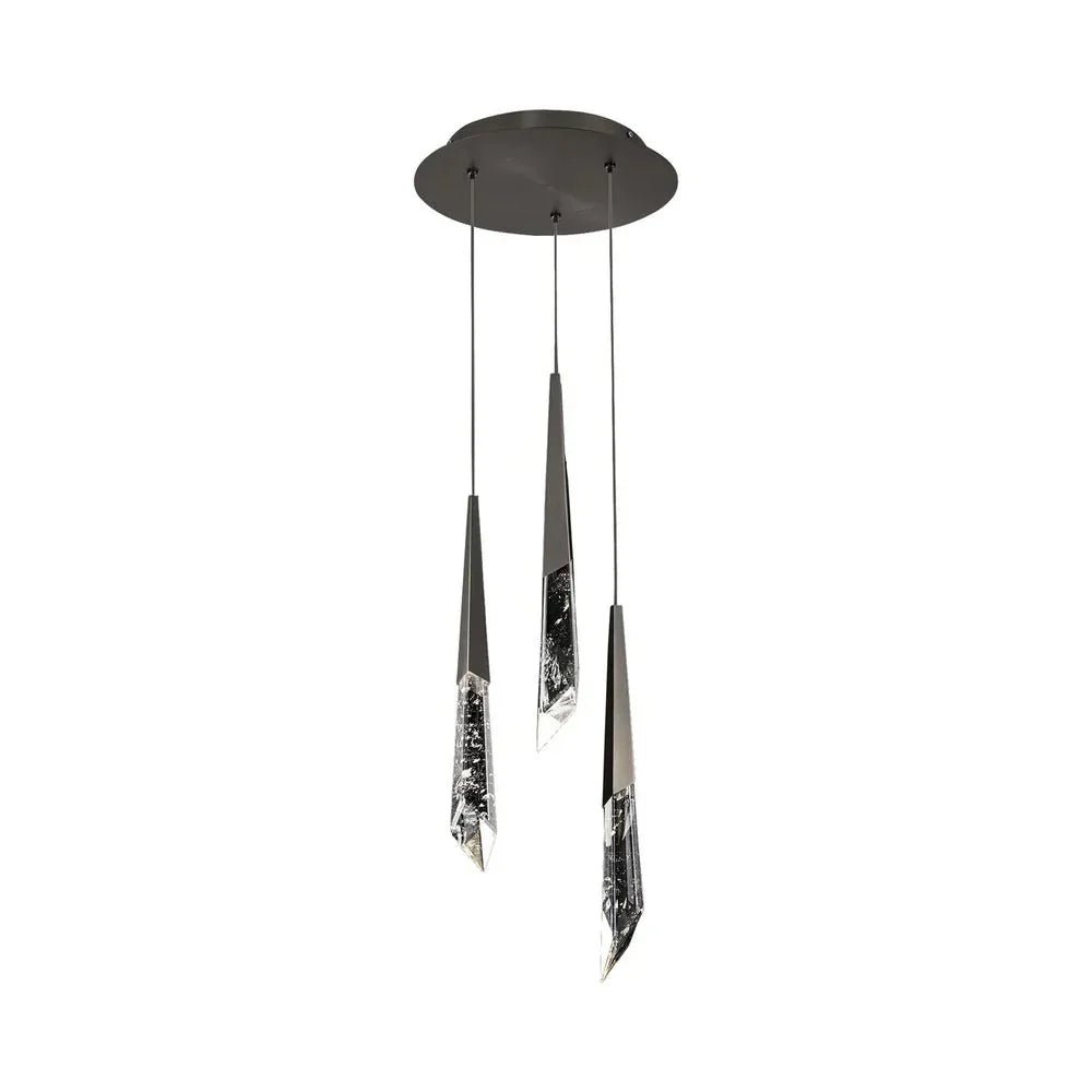 Solitude Round LED Multi Chandelier - Zelno