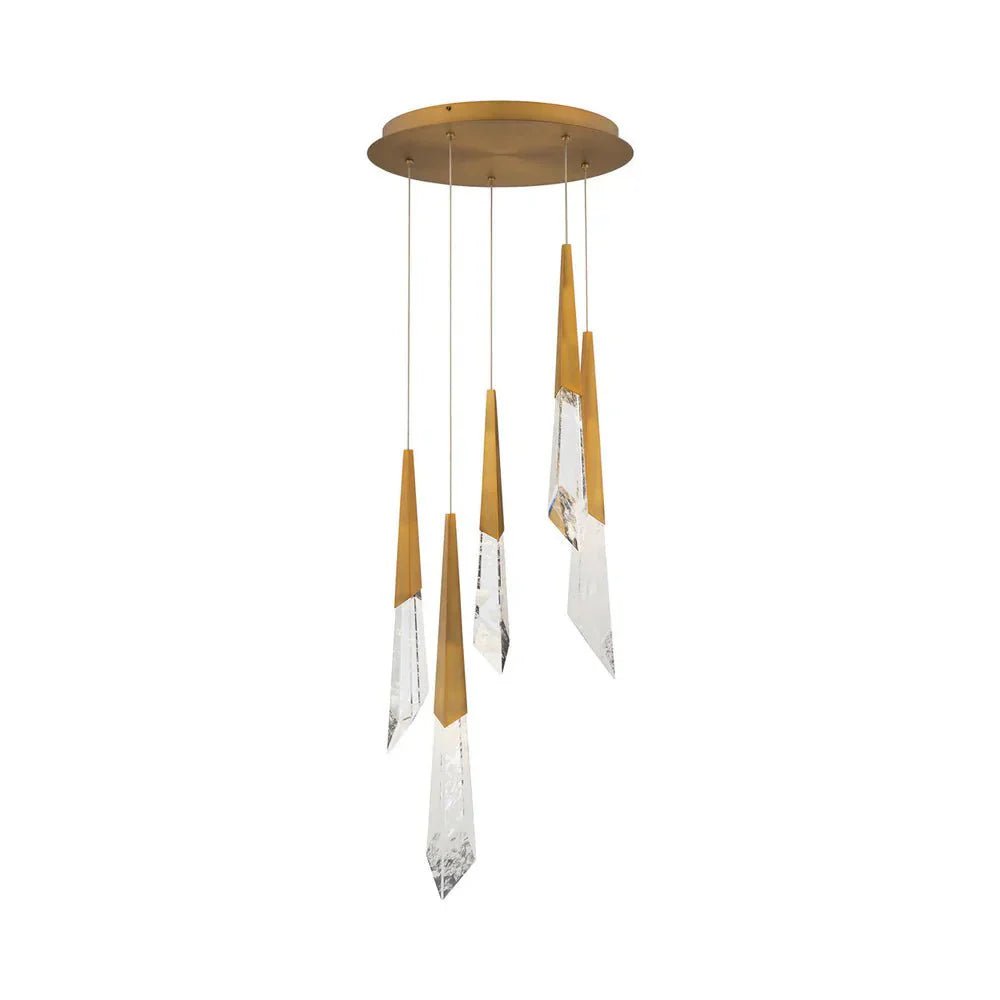Solitude Round LED Multi Chandelier - Zelno