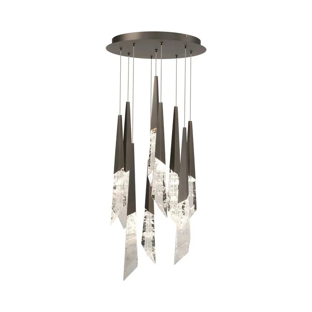 Solitude Round LED Multi Chandelier - Zelno