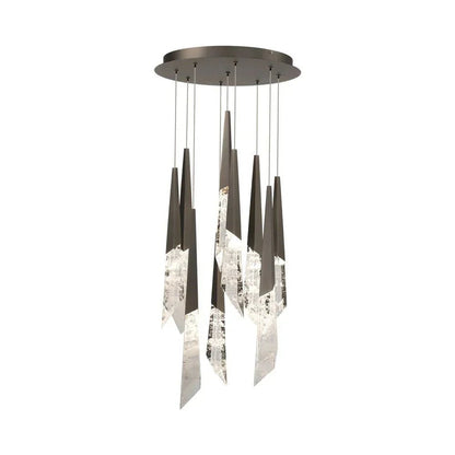 Solitude Round LED Multi Chandelier - Zelno