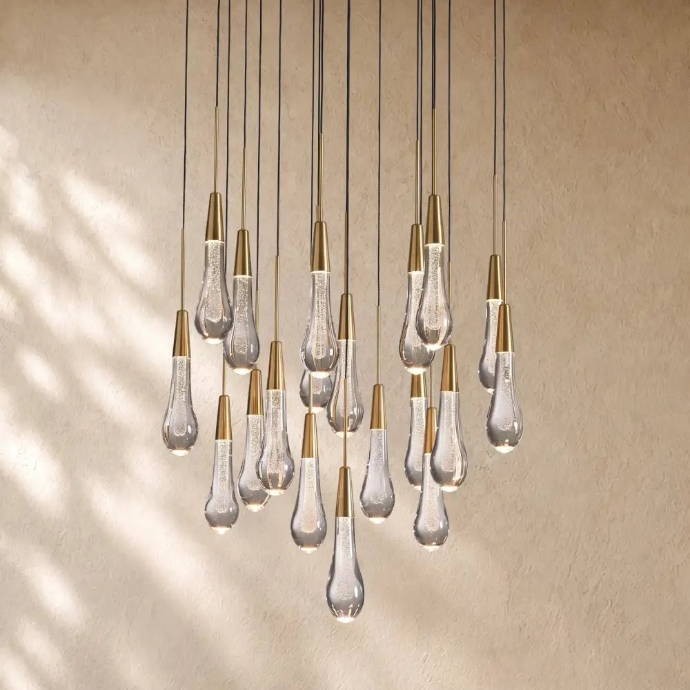 Soltairan Round Chandelier 17" 24" 36" 48" 58" - Zelno