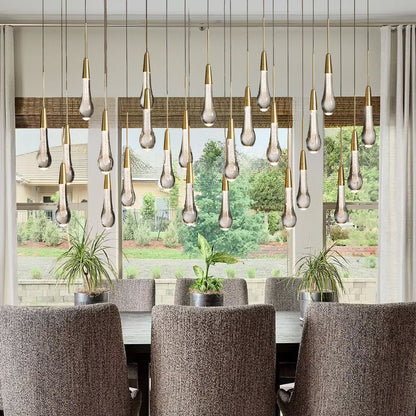 Soltaire Linear Chandelier - Zelno Lighting