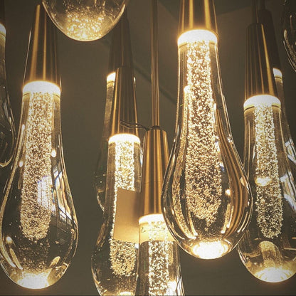 Soltaire Linear Chandelier - Zelno Lighting