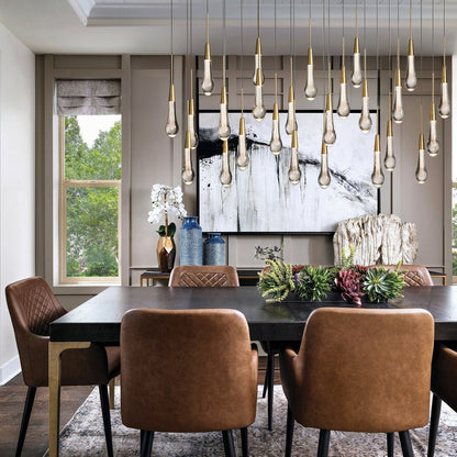 Soltaire Linear Chandelier - Zelno Lighting