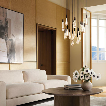 Soltaire Round Chandelier - Zelno
