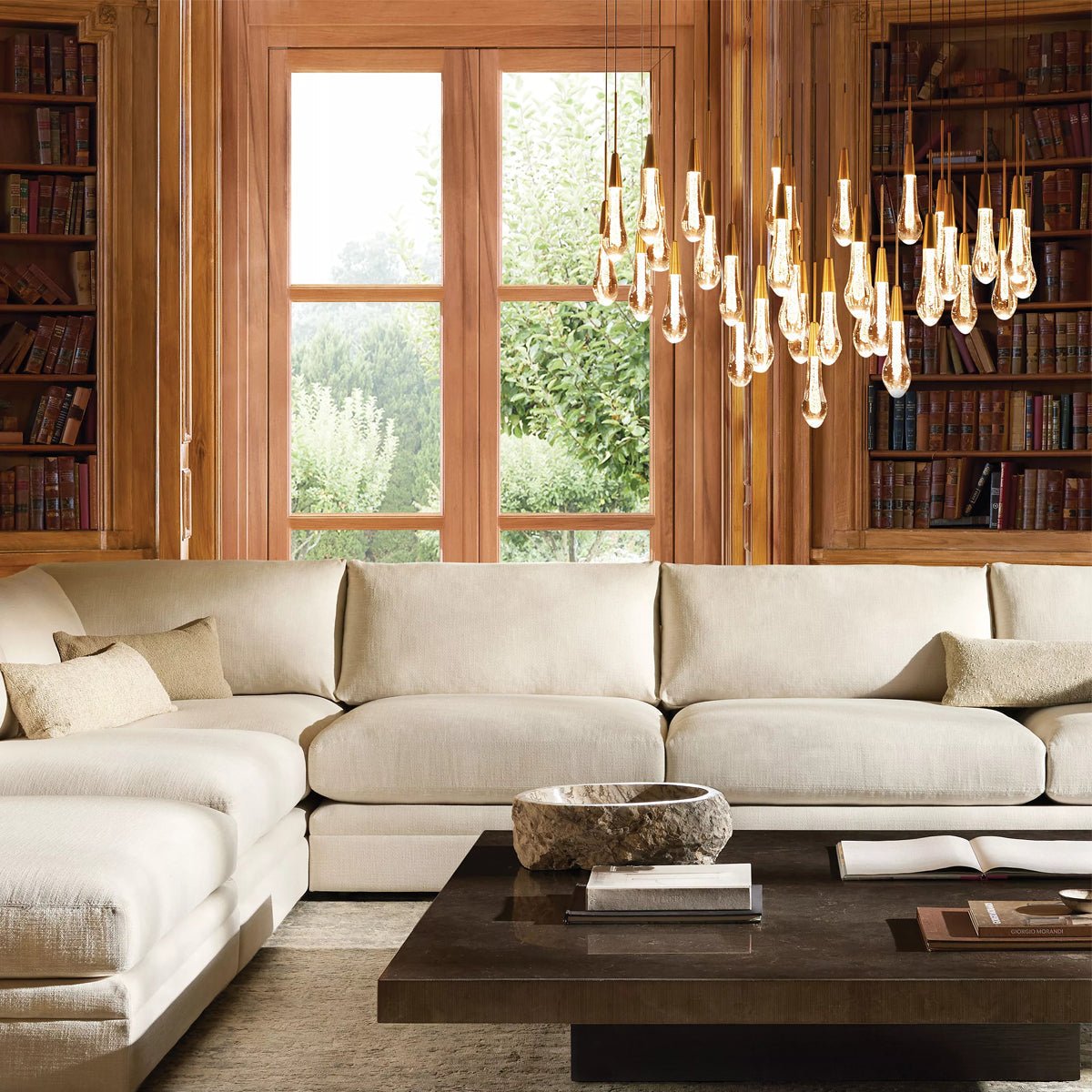 Soltaire Round Chandelier - Zelno