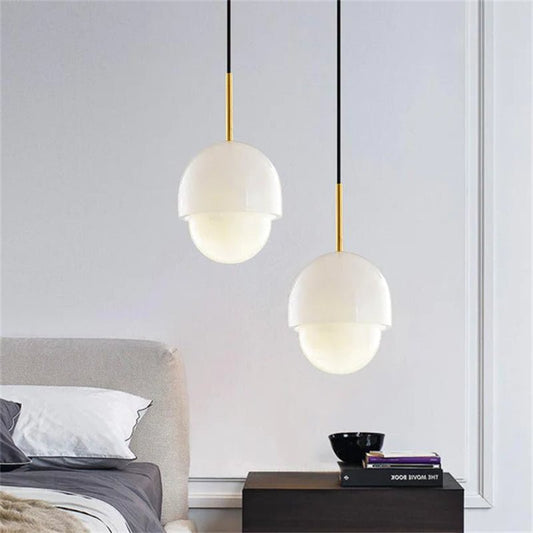 Stacy Modern Alabaster Pendant Light - Zelno