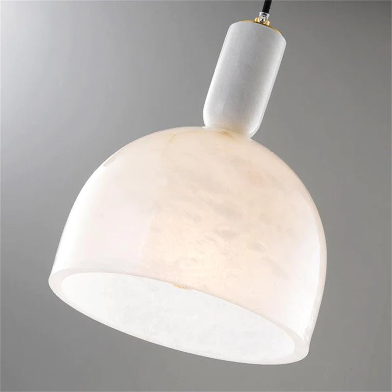 Stacy Modern Alabaster Pendant Light - Zelno