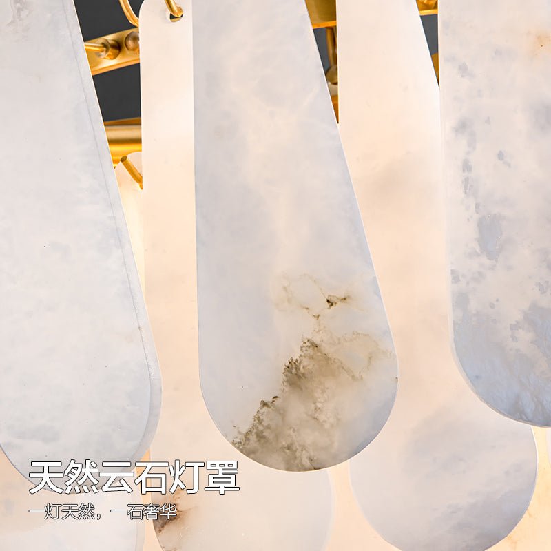 Stella Spanish Alabaster Luxury Lighting Fixtures, Elegant Chandeliers - Zelno