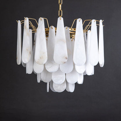 Stella Spanish Alabaster Luxury Lighting Fixtures, Elegant Chandeliers - Zelno