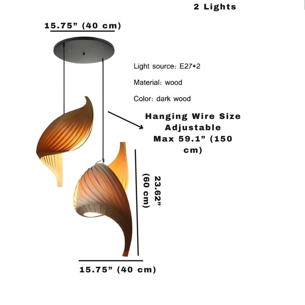Storm Modern Pendant Chandelier - Zelno Lighting