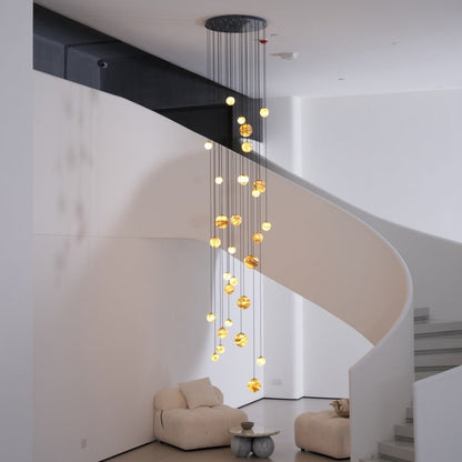 Sultana Alabaster Cluster Chandelier - Zelno Lighting