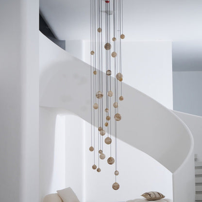 Sultana Alabaster Cluster Chandelier - Zelno Lighting