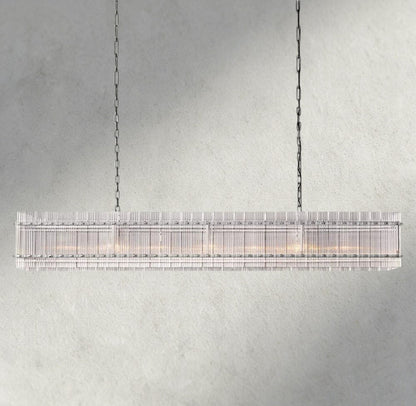 Sun Marco Rectangular Chandelier 54", 72" - Zelno