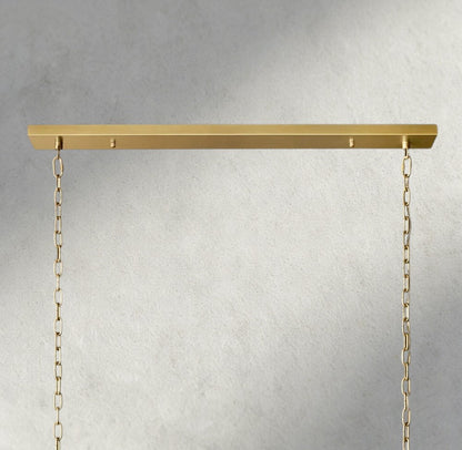 Sun Marco Rectangular Chandelier 54", 72" - Zelno