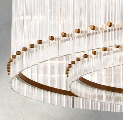 Sun Marco Round Chandelier 22", 37", 48", 60" - Zelno