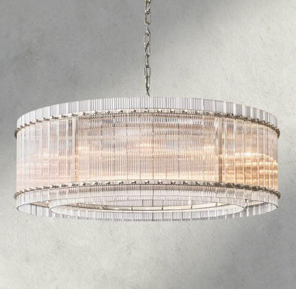 Sun Merca Round Chandelier 22", 37", 48", 60" - zelnolighting