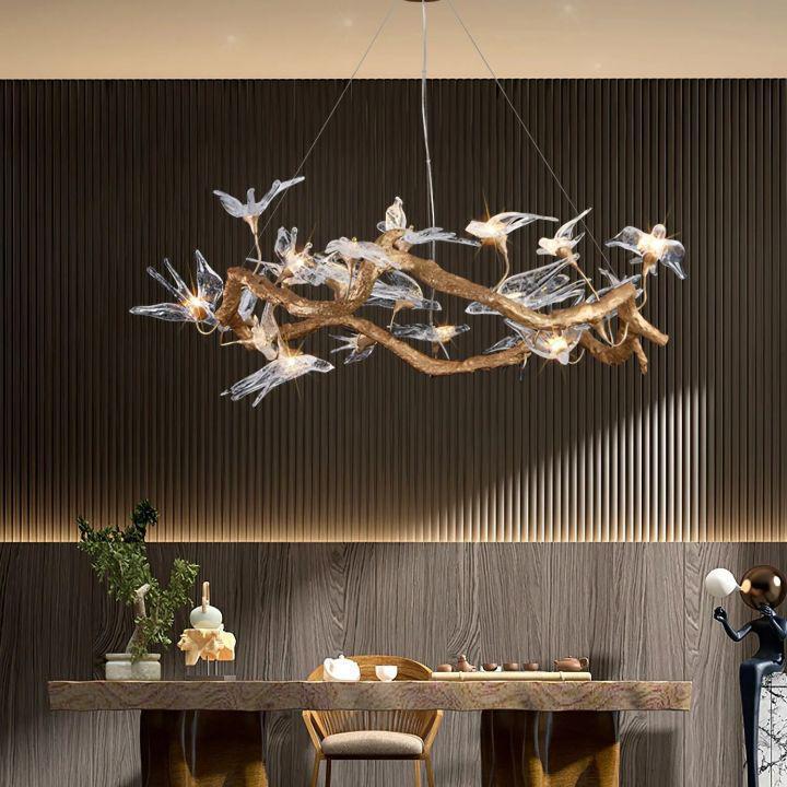 Swallow Branch Chandelier - Zelno Lighting