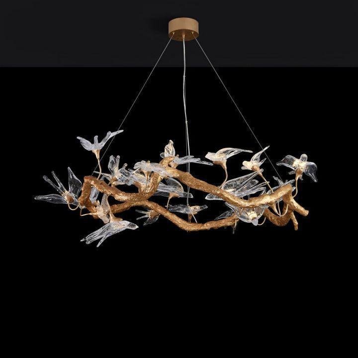 Swallow Branch Chandelier - Zelno Lighting