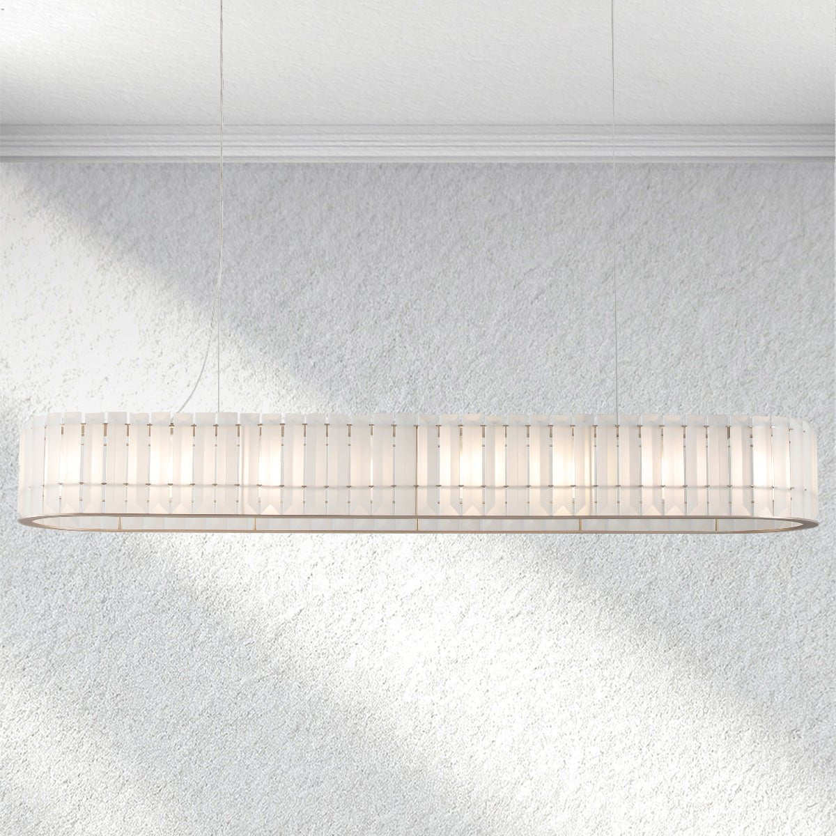 Swaroevan Parallel Rectangular Chandelier - Zelno Lighting