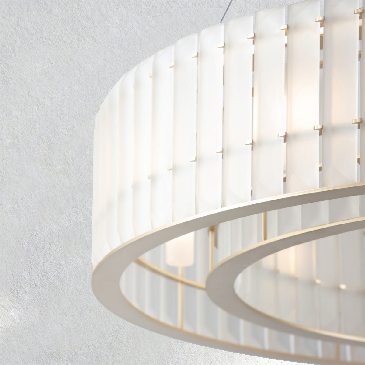 Swaroevan Parallel Round Chandelier - Zelno Lighting