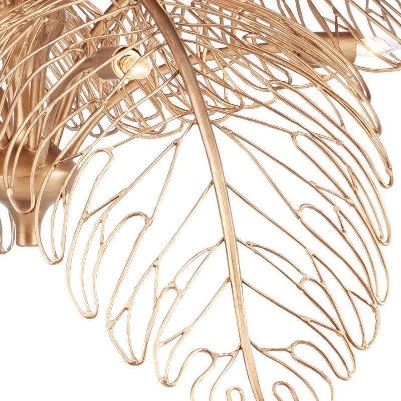 Taormina Brass Chandelier - Zelno Lighting