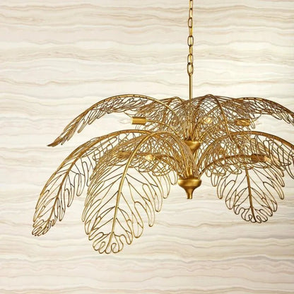 Taormina Brass Chandelier - Zelno Lighting