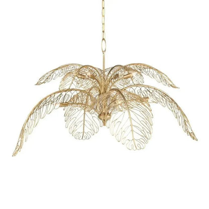 Taormina Brass Chandelier - Zelno Lighting
