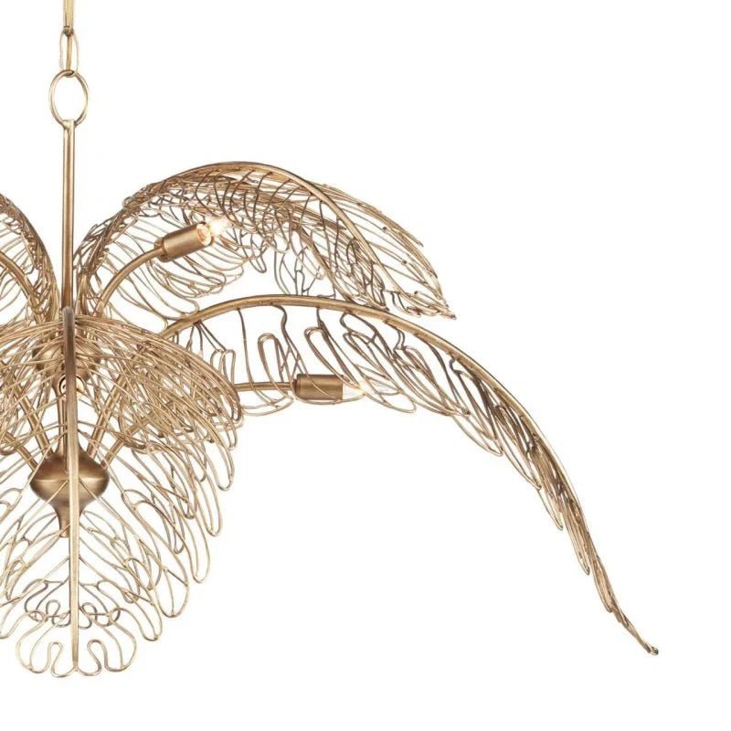 Taormina Brass Chandelier - Zelno Lighting