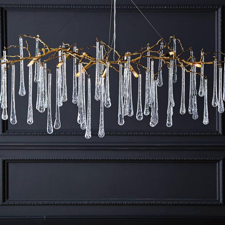 Teardrop 14-Light Chandelier - Zelno Lighting