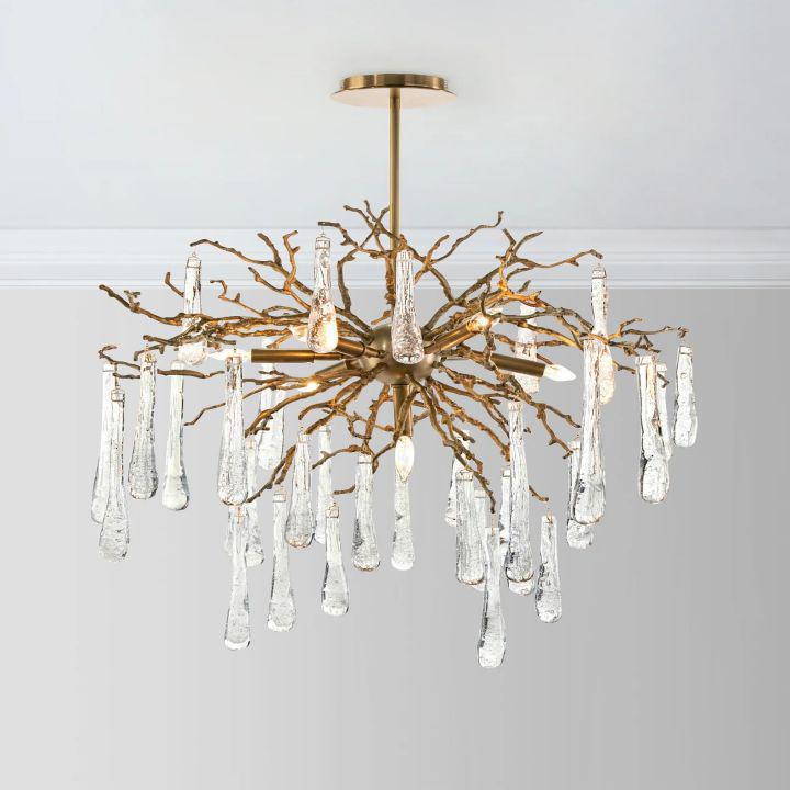 Teardrop 7-Light Chandelier - Zelno Lighting