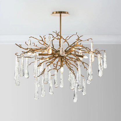 Teardrop 7-Light Chandelier - Zelno Lighting