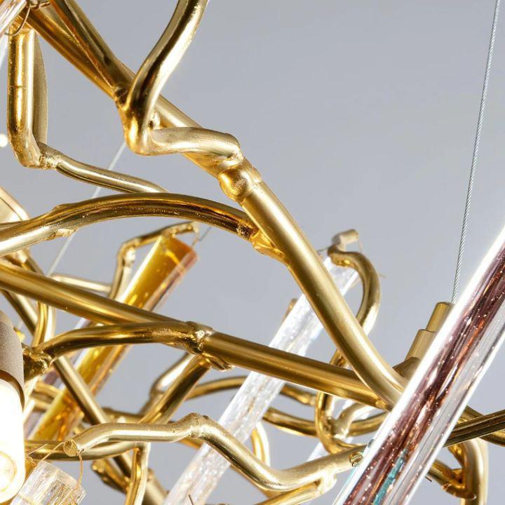 Teardrop Crystal Chandelier - Zelno Lighting