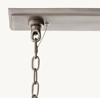 Thadrian Linear Chandelier 54" - Zelno Lighting