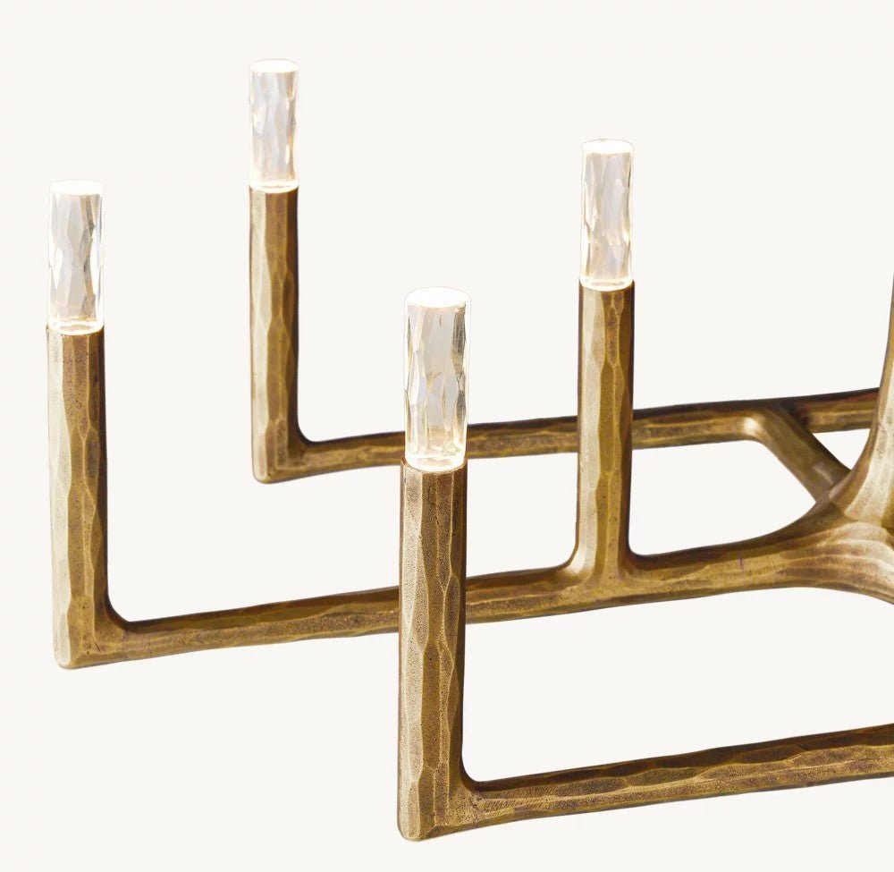 Thadrian Linear Chandelier 72" - Zelno Lighting